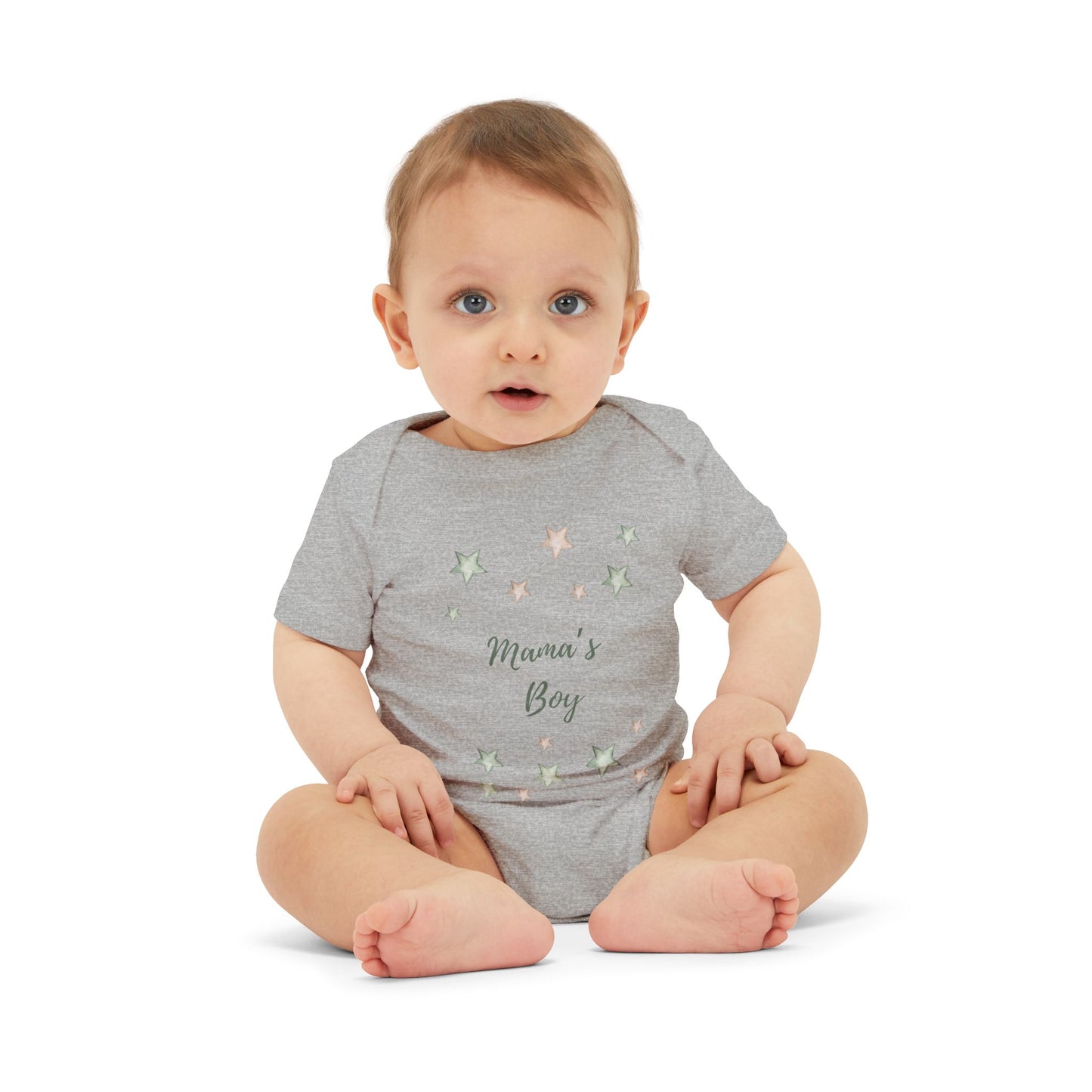 Mama's Boy Infant Jersey One Piece – Cute Baby Bodysuit for Celebrations - Mama’s Boy Onesie for Baby and Toddler