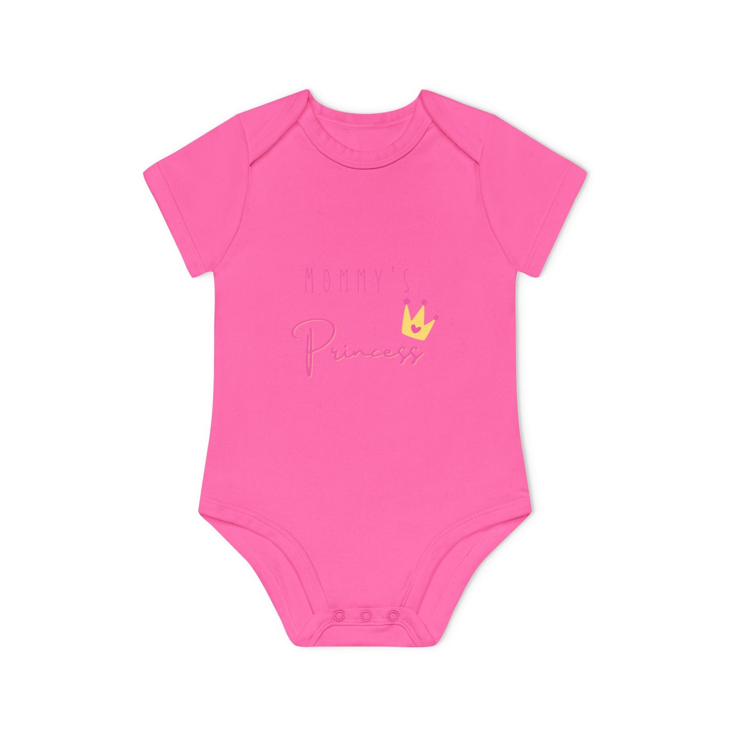 Mommy's Princess Organic Baby Bodysuit - Cute, Soft & Eco-Friendly Apparel