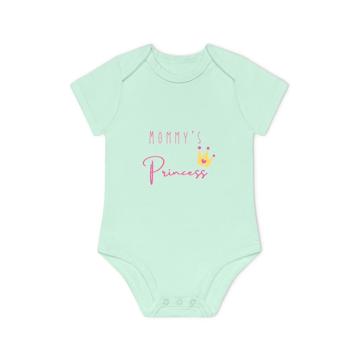 Mommy's Princess Organic Baby Bodysuit - Cute, Soft & Eco-Friendly Apparel