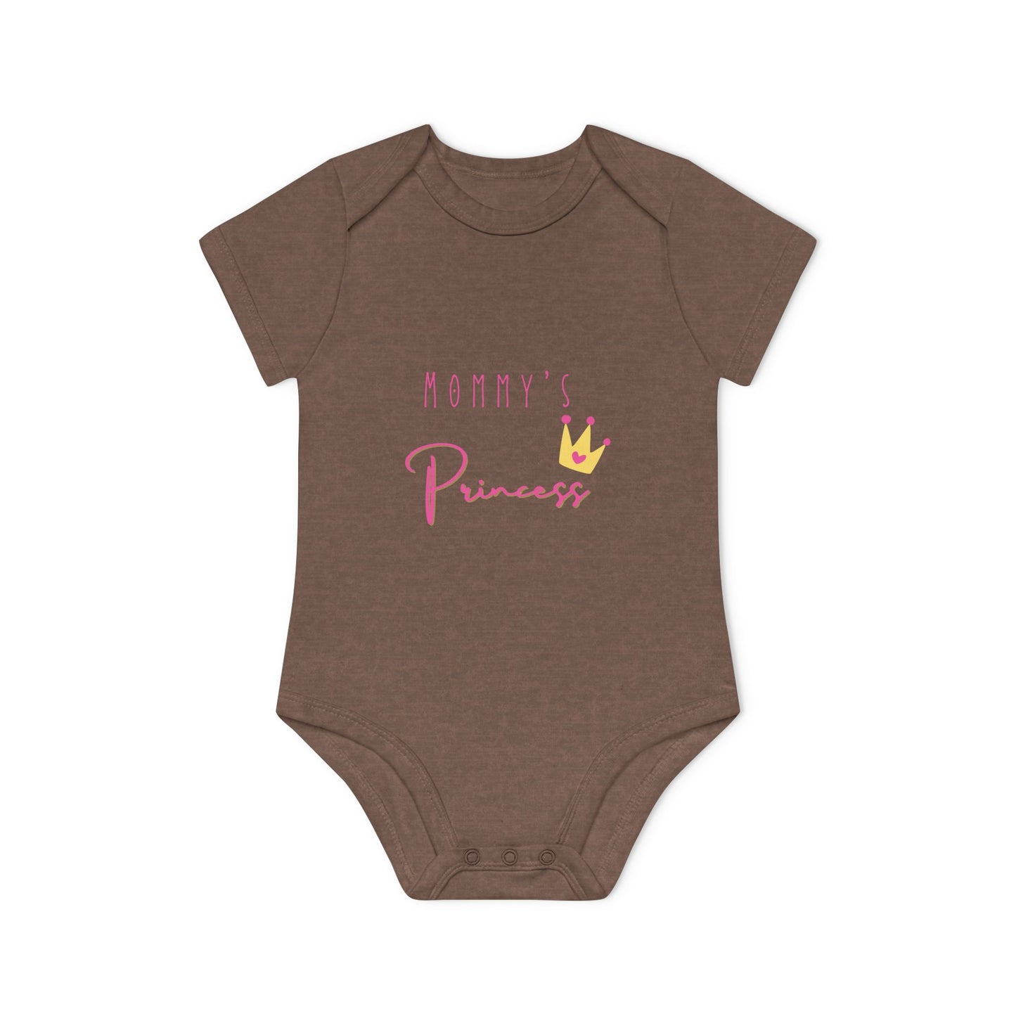 Mommy's Princess Organic Baby Bodysuit - Cute, Soft & Eco-Friendly Apparel