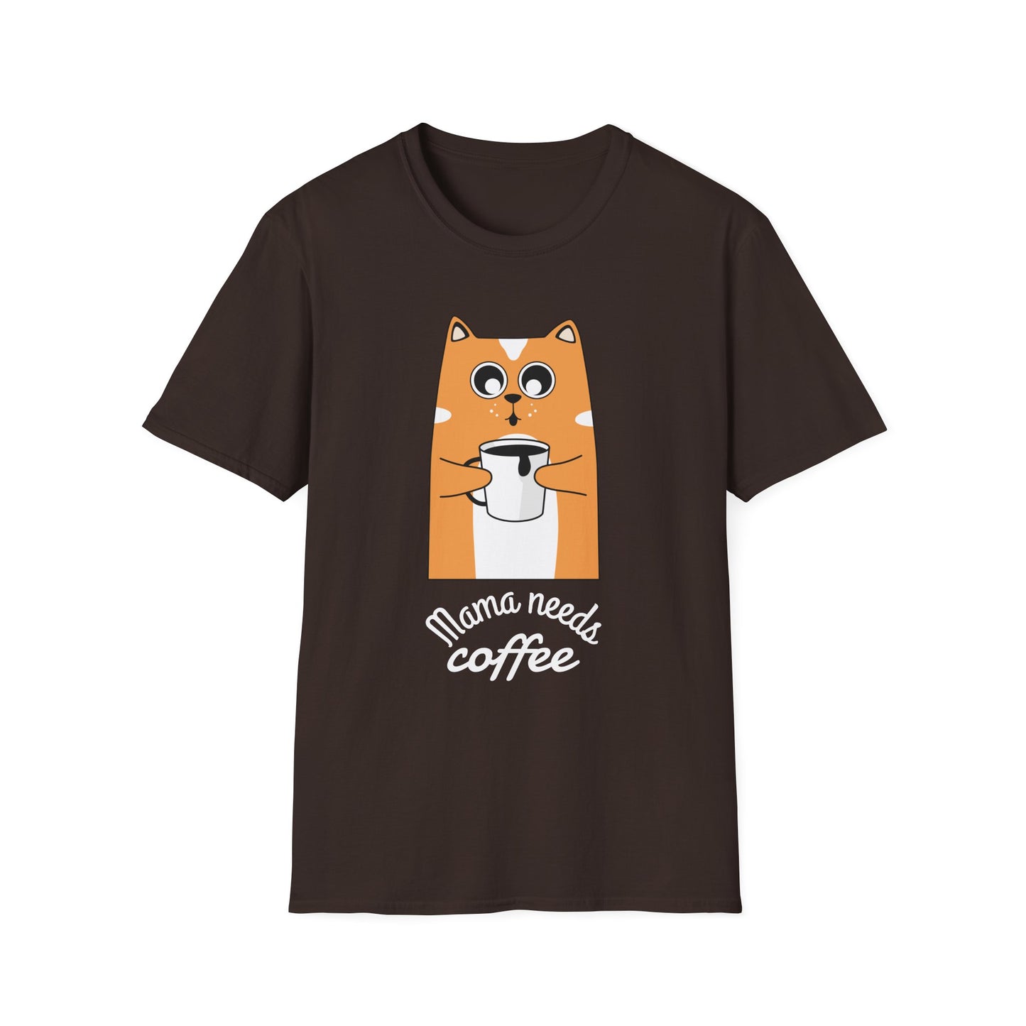 Mama Needs Coffee Unisex T-Shirt | Funny Coffee Lover Tee