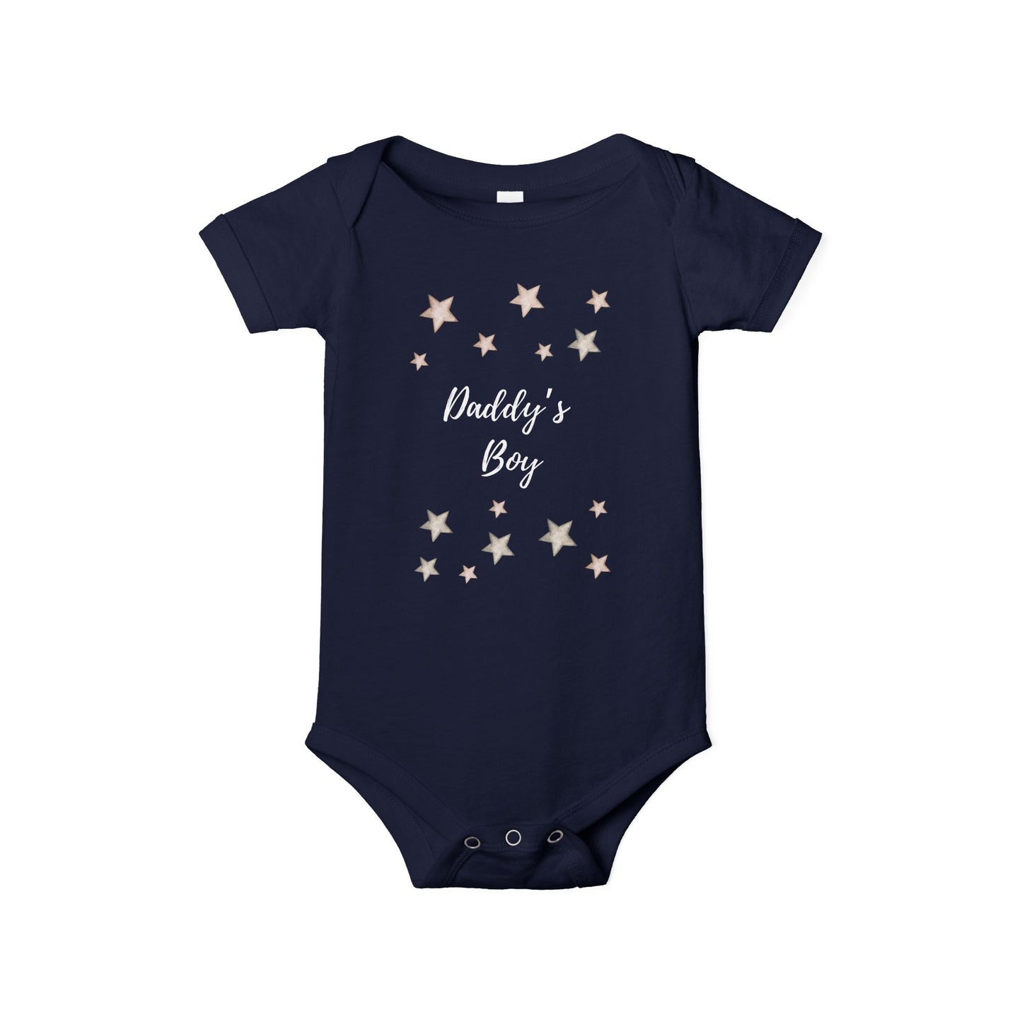 Daddy's Boy Infant Onesie - Cute Star Design for Newborns and Toddlers