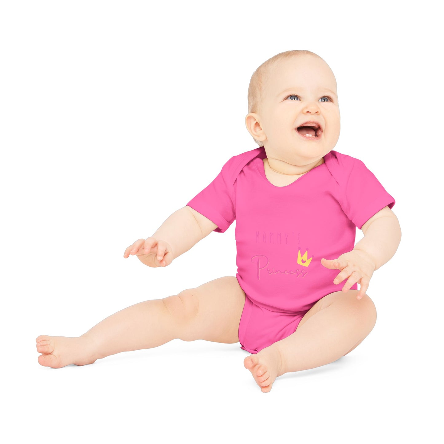 Mommy's Princess Organic Baby Bodysuit - Cute, Soft & Eco-Friendly Apparel