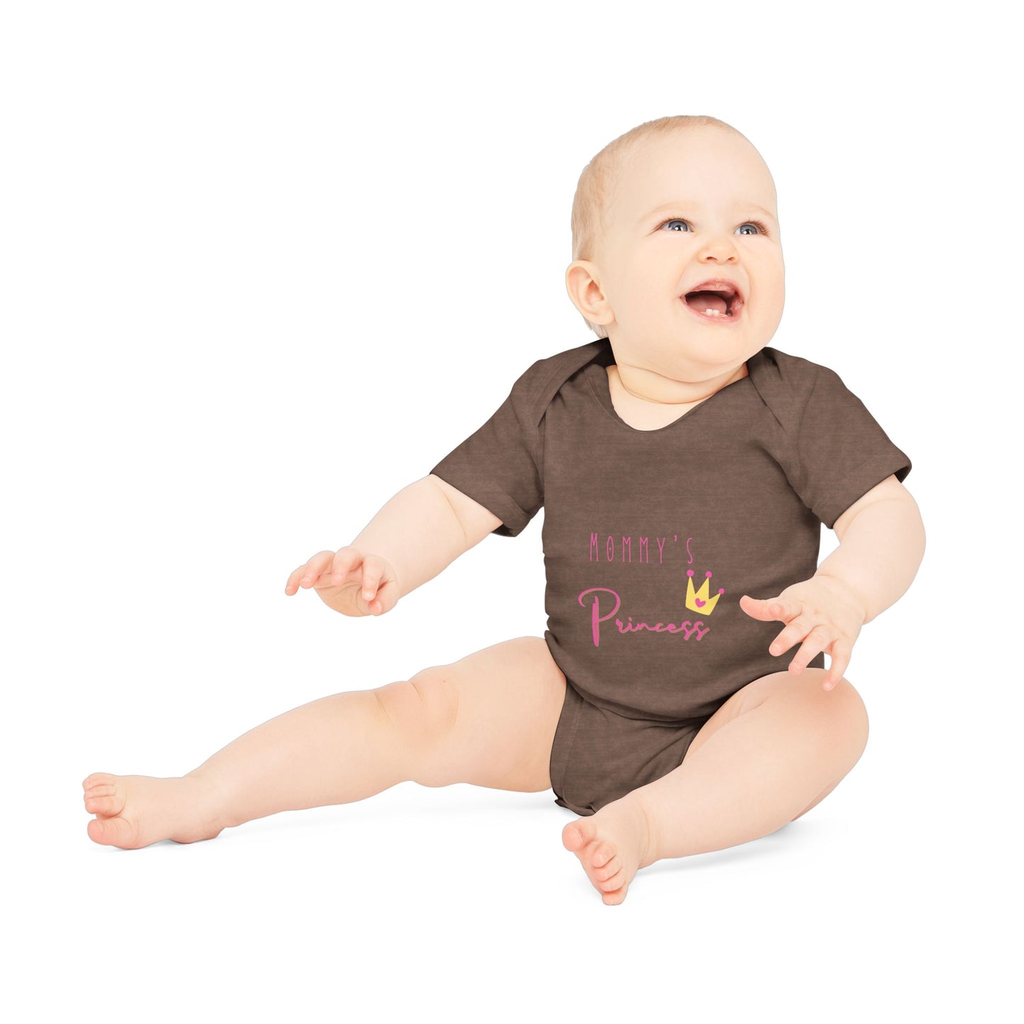 Mommy's Princess Organic Baby Bodysuit - Cute, Soft & Eco-Friendly Apparel