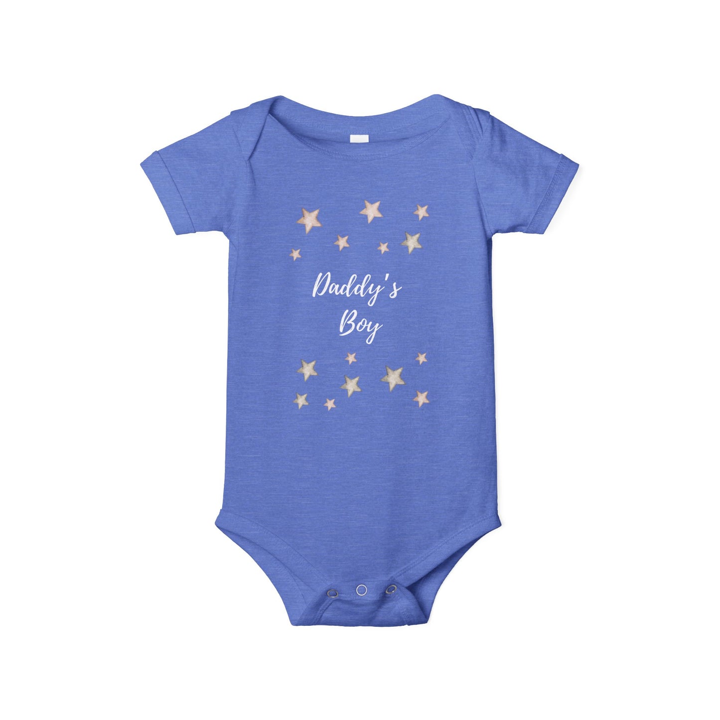 Daddy's Boy Infant Onesie - Cute Star Design for Newborns and Toddlers