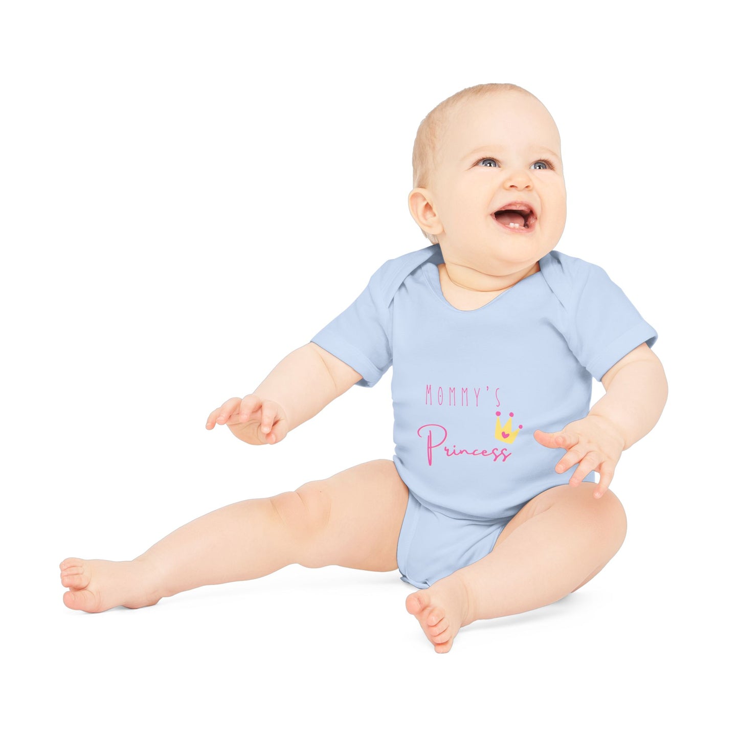 Mommy's Princess Organic Baby Bodysuit - Cute, Soft & Eco-Friendly Apparel