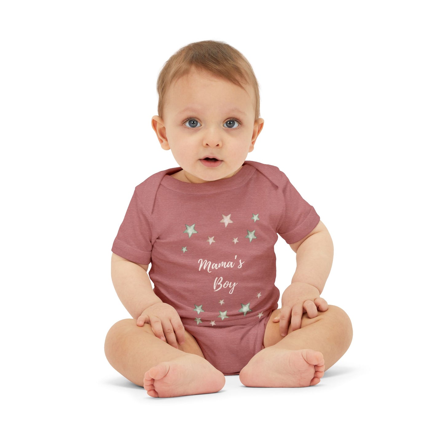 Mama's Boy Infant Jersey One Piece – Cute Baby Bodysuit for Celebrations - Mama’s Boy Onesie for Baby and Toddler