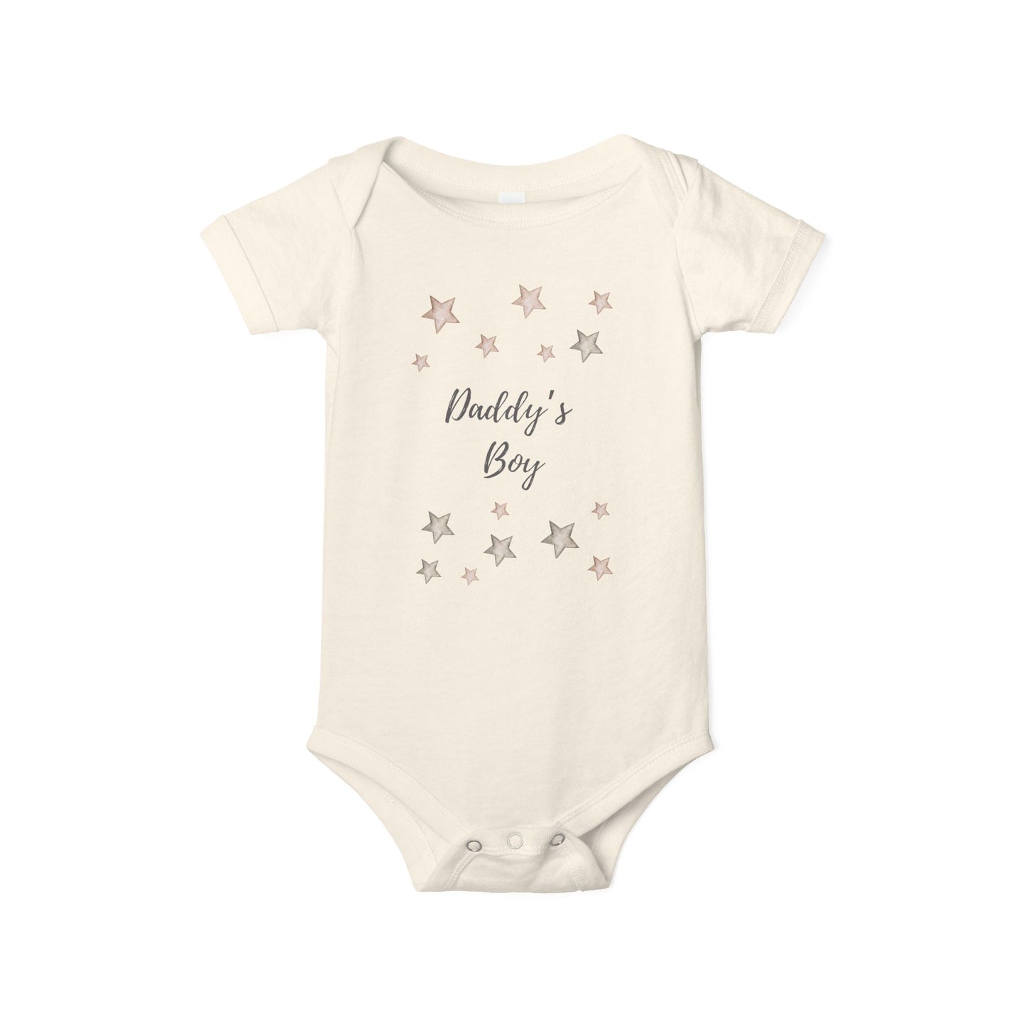Daddy's Boy Infant Onesie - Cute Star Design for Newborns and Toddlers