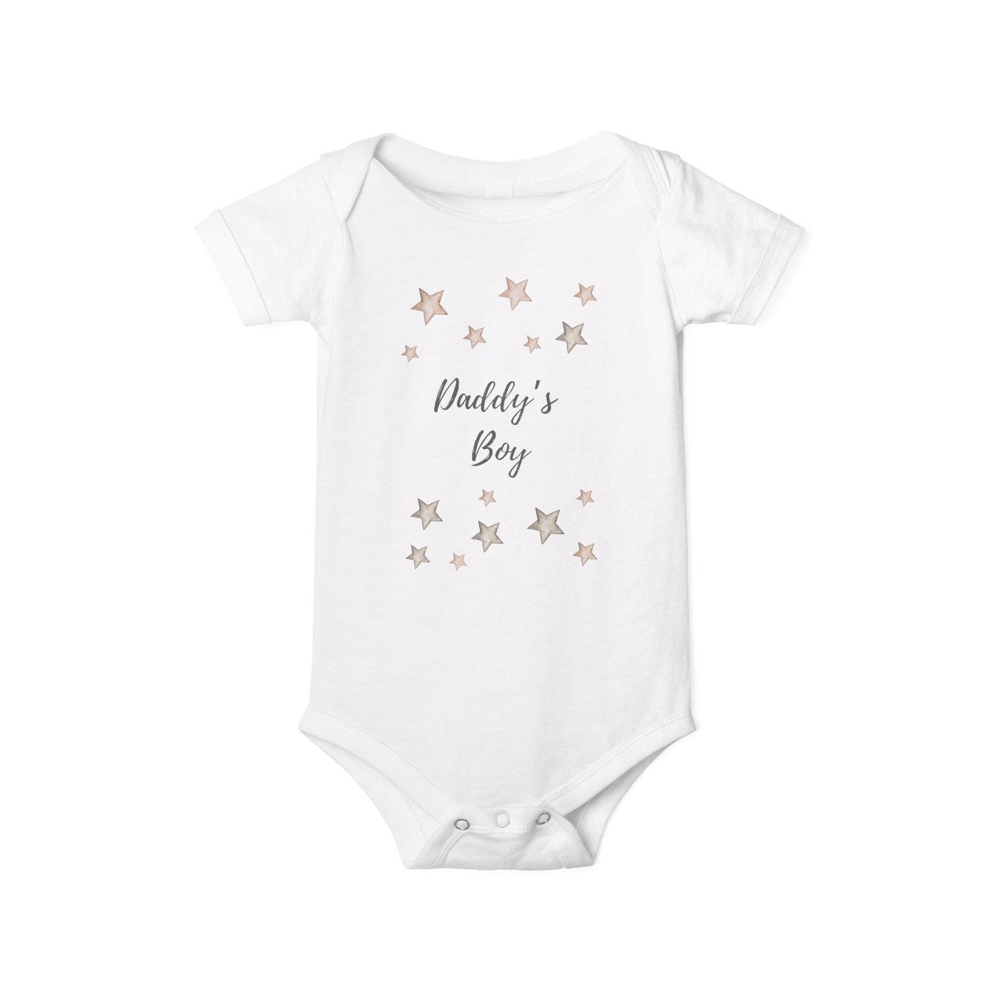 Daddy's Boy Infant Onesie - Cute Star Design for Newborns and Toddlers