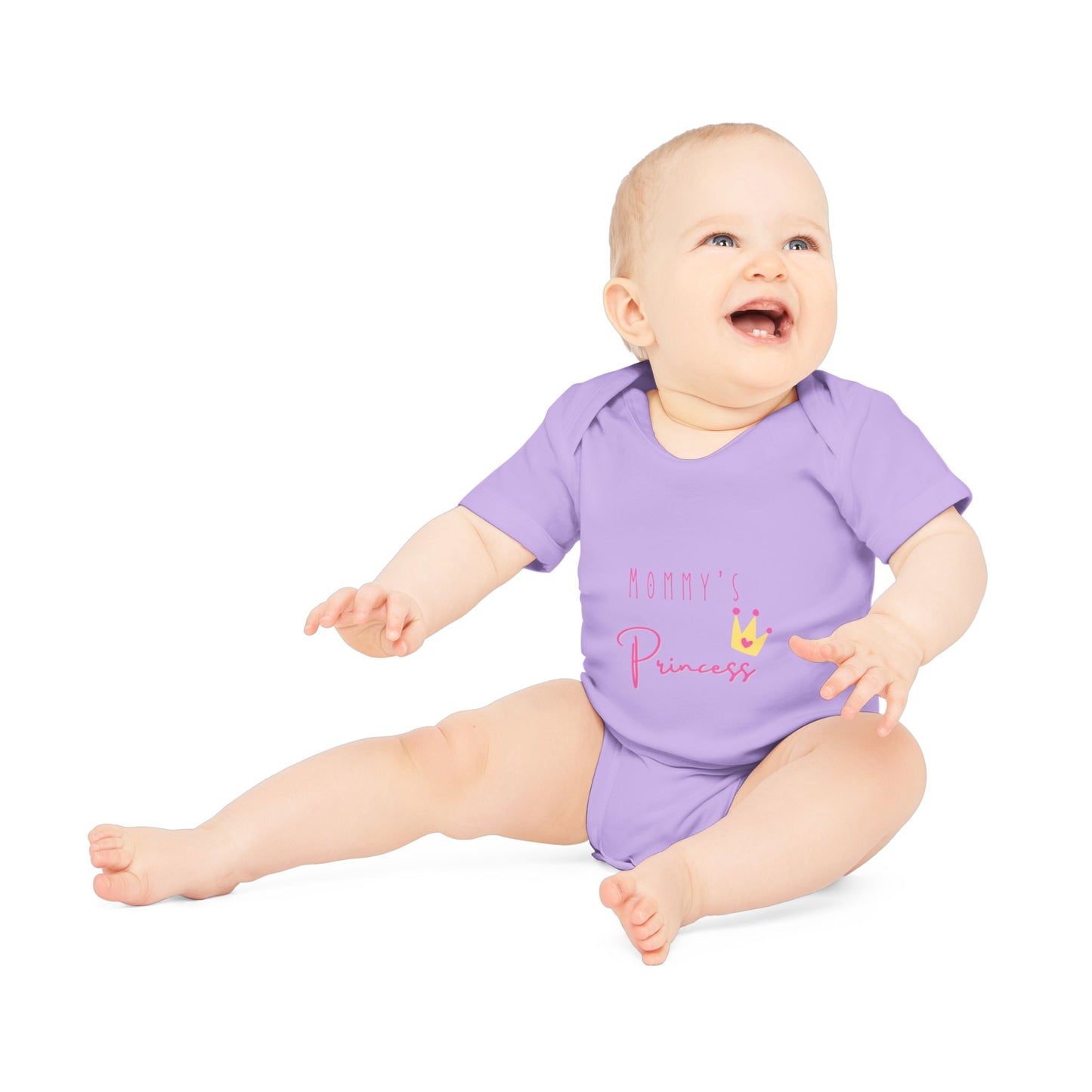 Mommy's Princess Organic Baby Bodysuit - Cute, Soft & Eco-Friendly Apparel