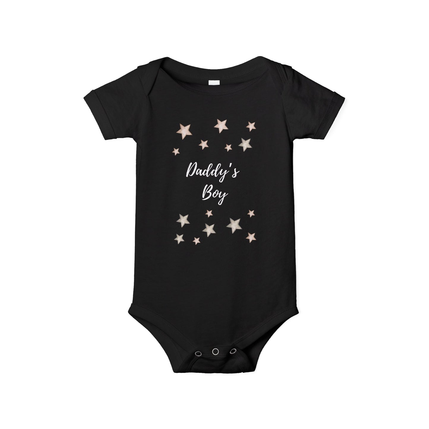 Daddy's Boy Infant Onesie - Cute Star Design for Newborns and Toddlers