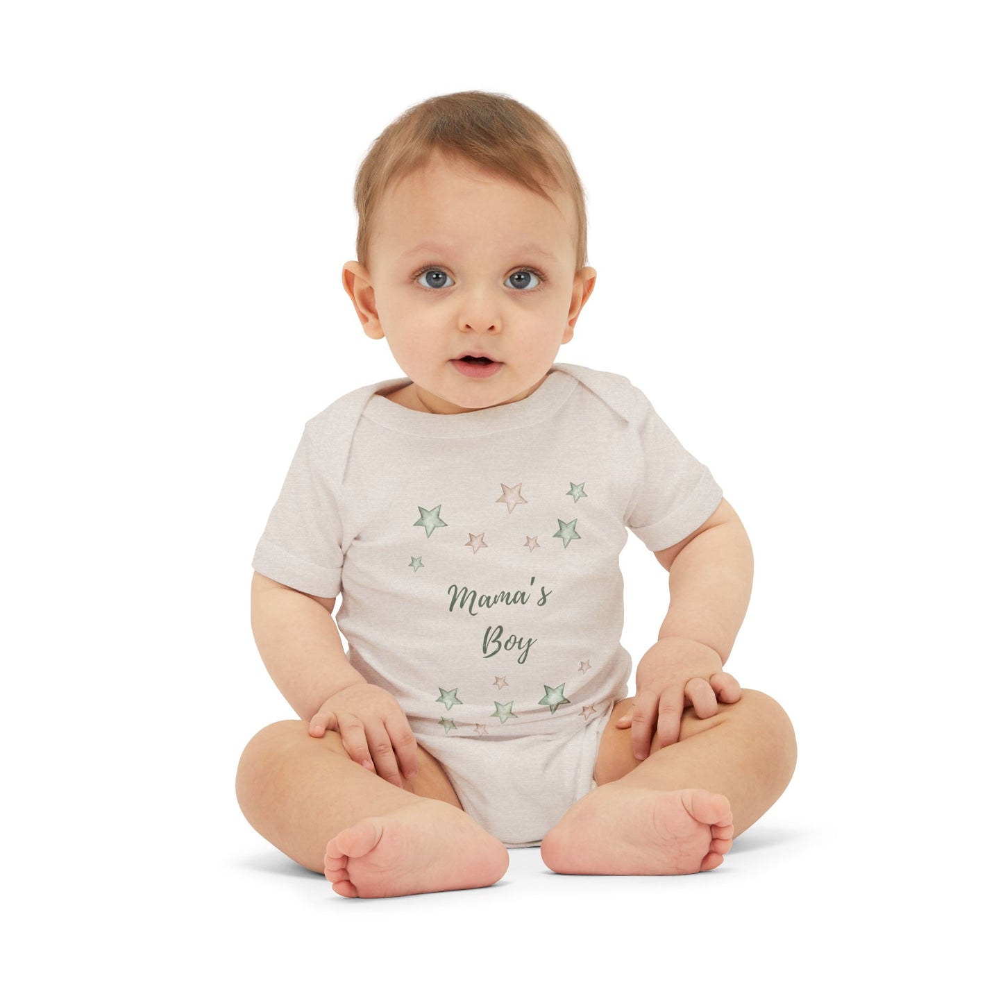 Mama's Boy Infant Jersey One Piece – Cute Baby Bodysuit for Celebrations - Mama’s Boy Onesie for Baby and Toddler