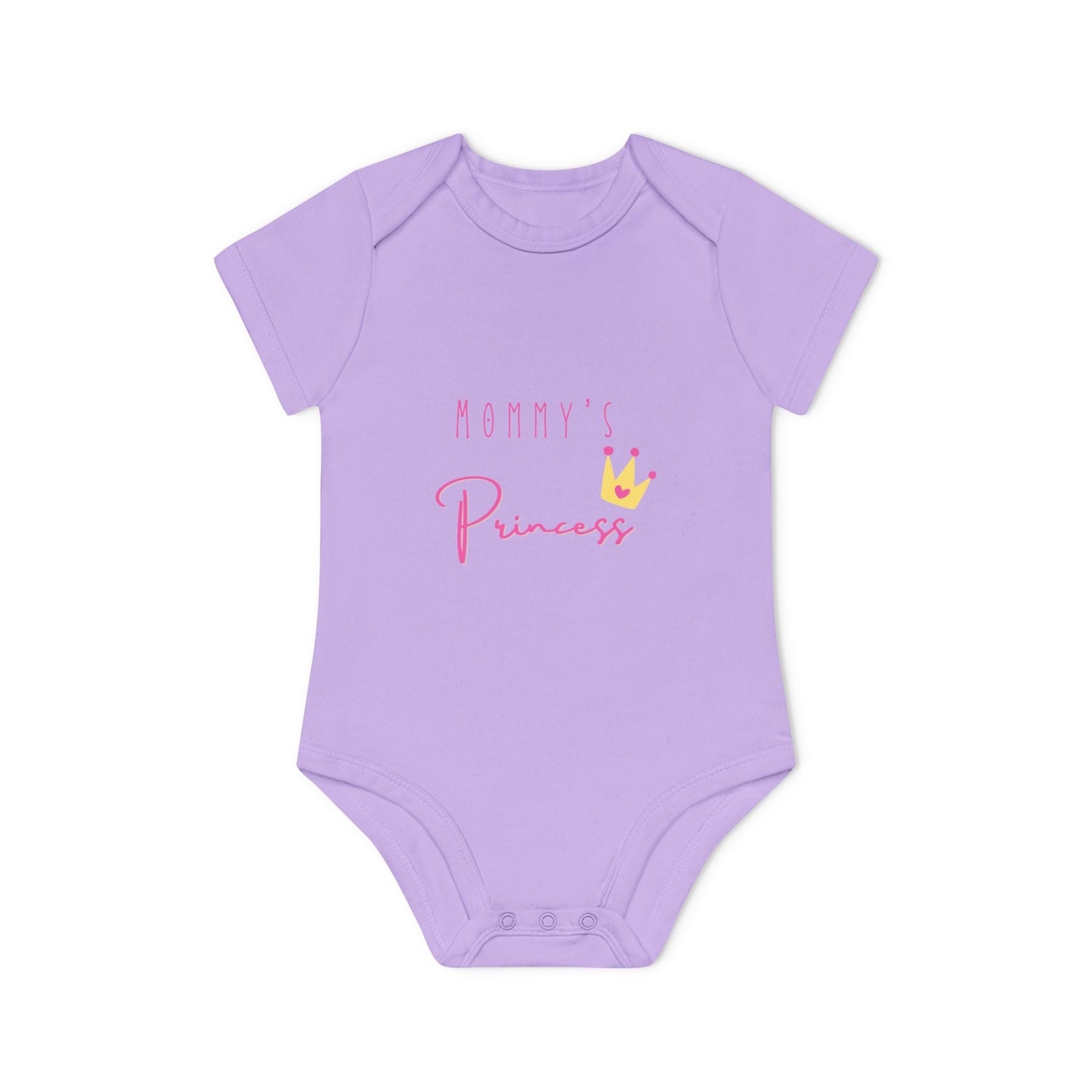Mommy's Princess Organic Baby Bodysuit - Cute, Soft & Eco-Friendly Apparel