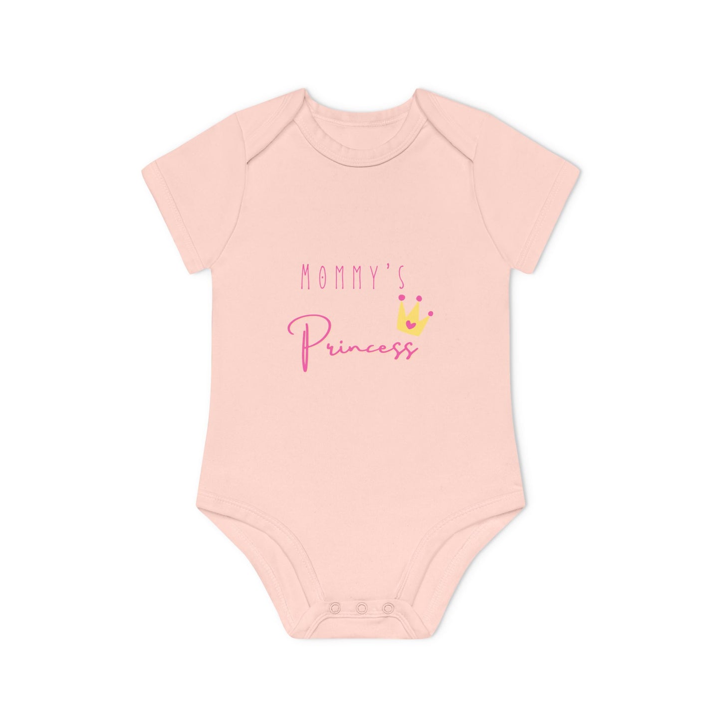 Mommy's Princess Organic Baby Bodysuit - Cute, Soft & Eco-Friendly Apparel