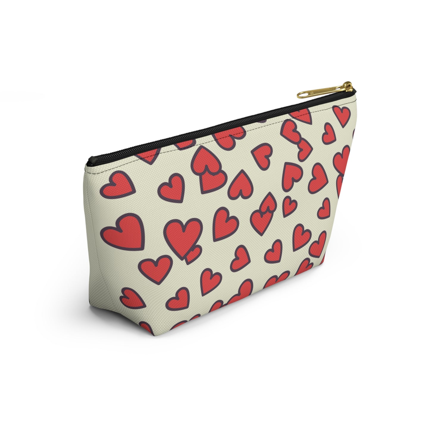 Accessory Pouch - Mama Things Heart Pattern - Stylish Organizer for Moms , Mother’s Day Gift