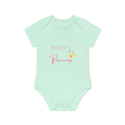 Mommy's Princess Organic Baby Bodysuit - Cute, Soft & Eco-Friendly Apparel