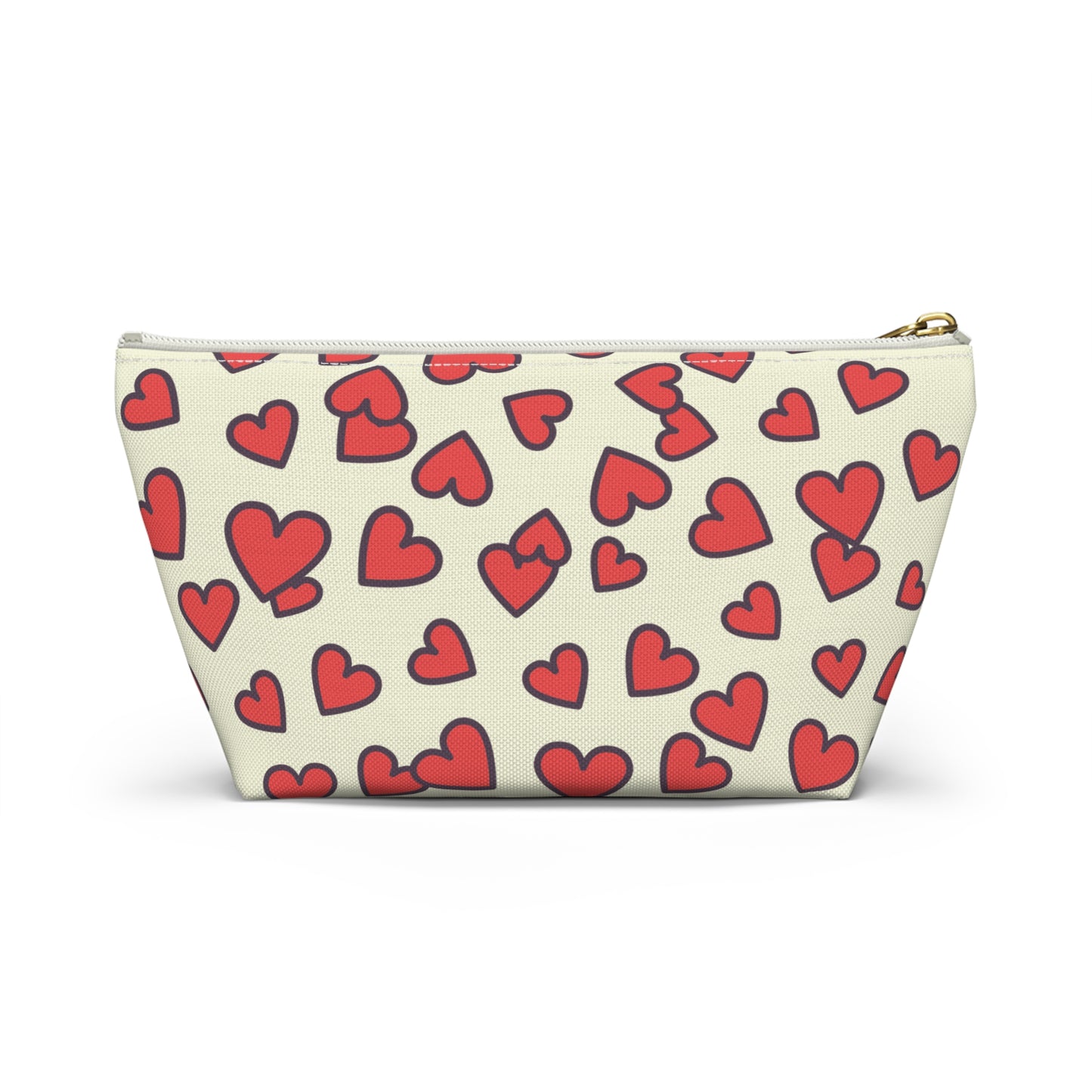 Accessory Pouch - Mama Things Heart Pattern - Stylish Organizer for Moms , Mother’s Day Gift