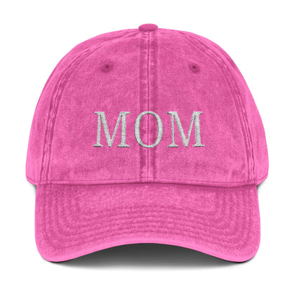 Vintage Embroidered Mom Cap , mother`s day gift