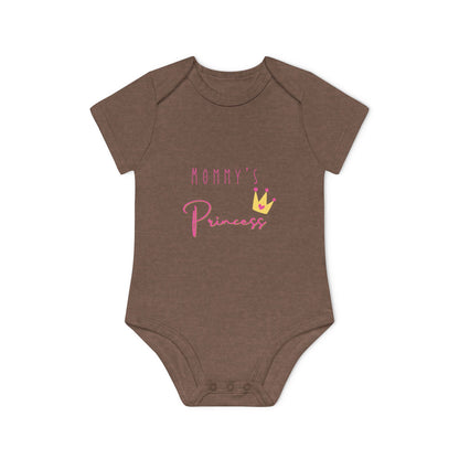 Mommy's Princess Organic Baby Bodysuit - Cute, Soft & Eco-Friendly Apparel