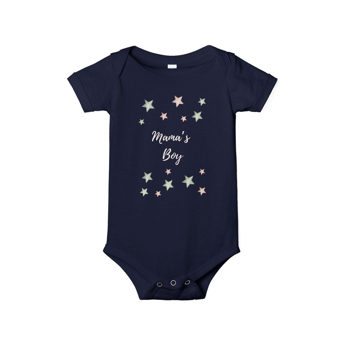 Mama's Boy Infant Jersey One Piece – Cute Baby Bodysuit for Celebrations - Mama’s Boy Onesie for Baby and Toddler