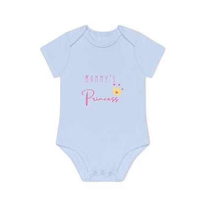Mommy's Princess Organic Baby Bodysuit - Cute, Soft & Eco-Friendly Apparel