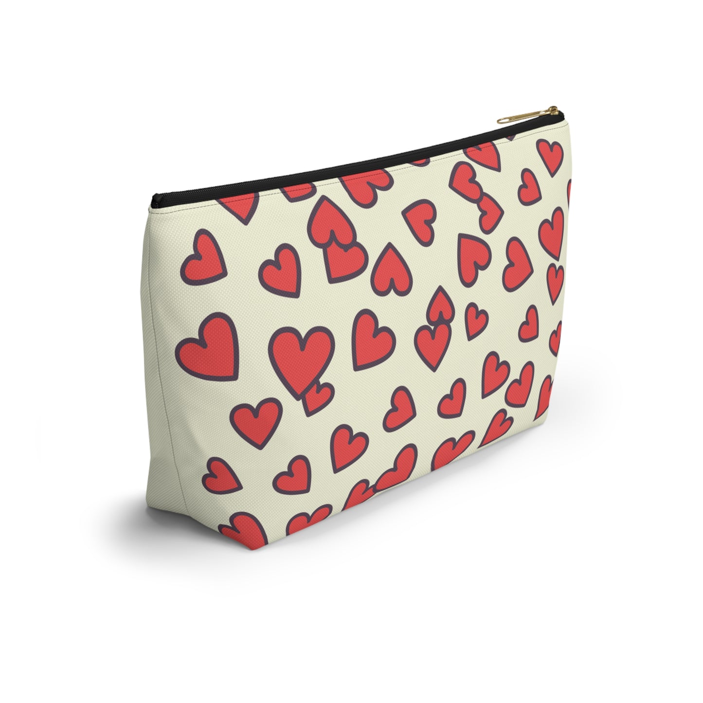 Accessory Pouch - Mama Things Heart Pattern - Stylish Organizer for Moms , Mother’s Day Gift