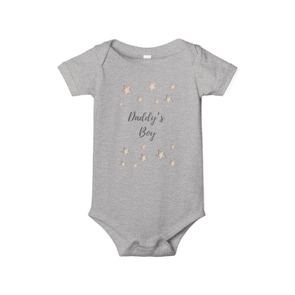 Daddy's Boy Infant Onesie - Cute Star Design for Newborns and Toddlers