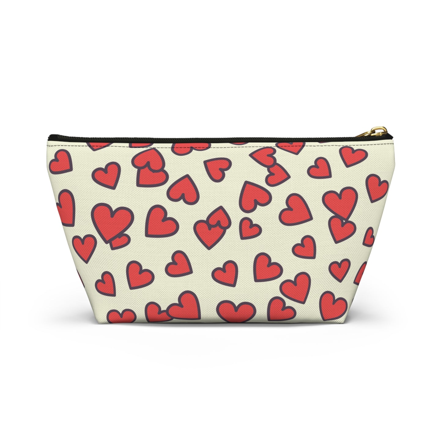 Accessory Pouch - Mama Things Heart Pattern - Stylish Organizer for Moms , Mother’s Day Gift