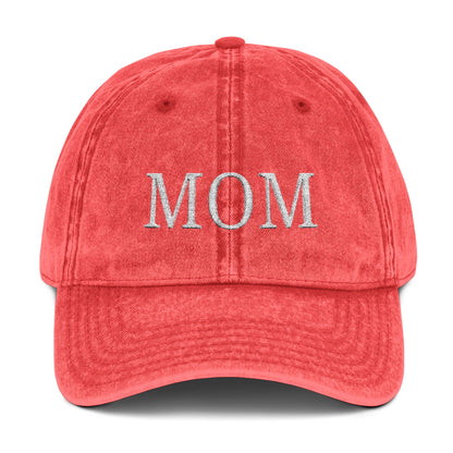Vintage Embroidered Mom Cap , mother`s day gift