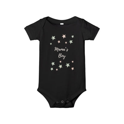 Mama's Boy Infant Jersey One Piece – Cute Baby Bodysuit for Celebrations - Mama’s Boy Onesie for Baby and Toddler
