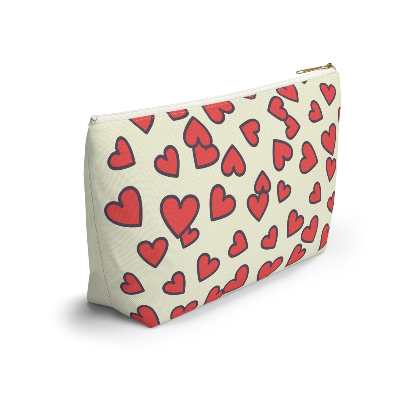 Accessory Pouch - Mama Things Heart Pattern - Stylish Organizer for Moms , Mother’s Day Gift