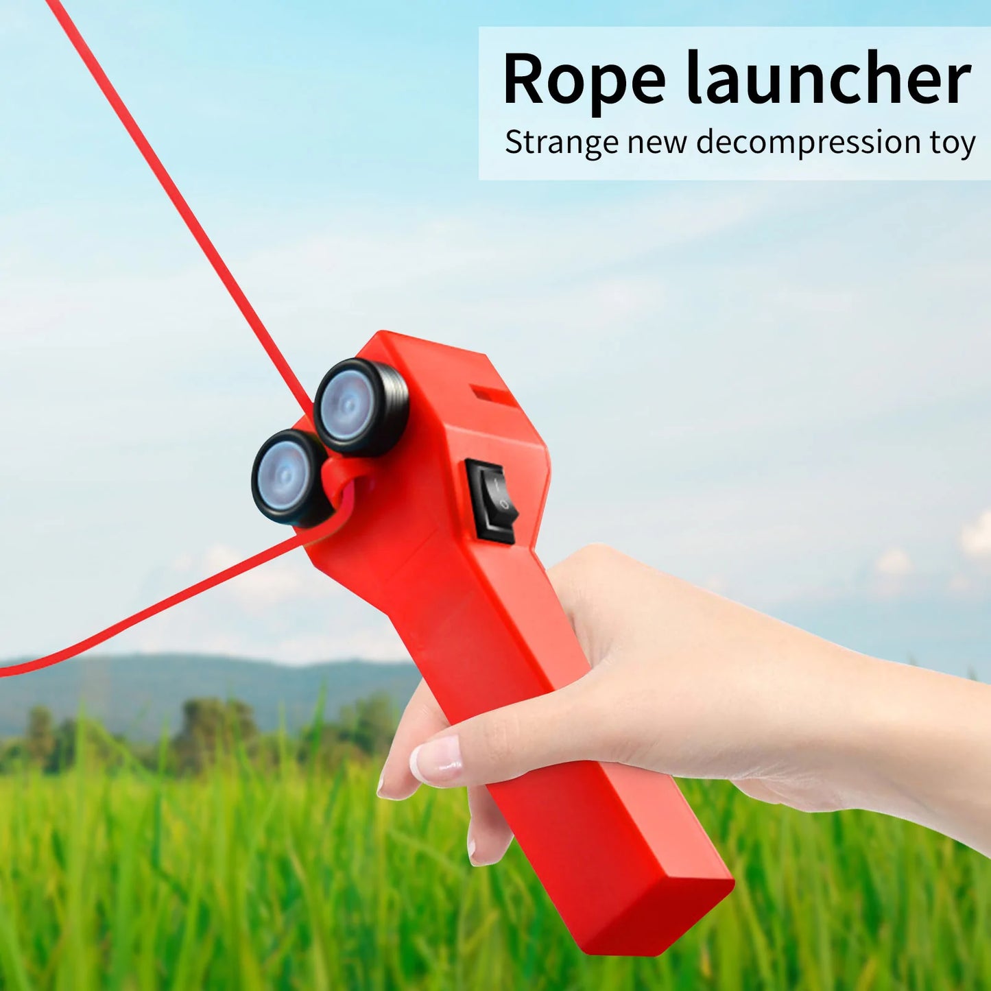 Compass Rope Launcher Kid Toy