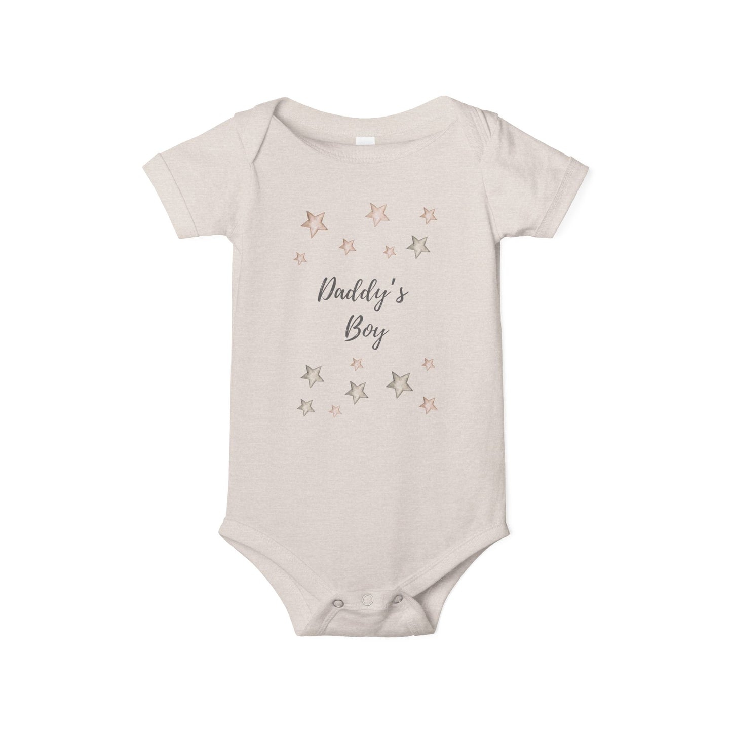 Daddy's Boy Infant Onesie - Cute Star Design for Newborns and Toddlers