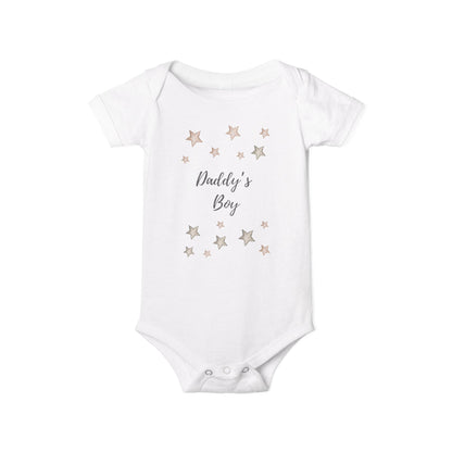 Daddy's Boy Infant Onesie - Cute Star Design for Newborns and Toddlers