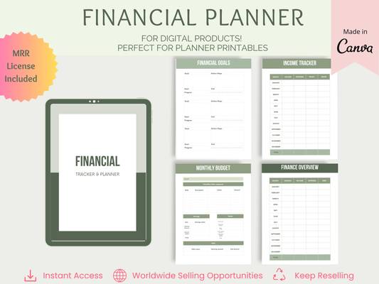 Financial Planner Template