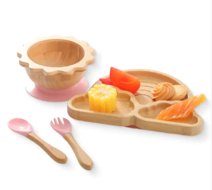 Compass Nordic Style Baby Bamboo Tableware