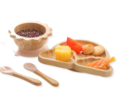 Compass Nordic Style Baby Bamboo Tableware