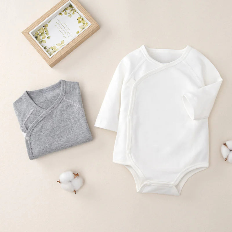 Compass 100% Cotton Newborn Rompers (0-24 Months)