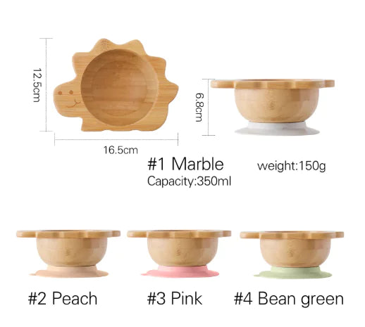 Compass Nordic Style Baby Bamboo Tableware