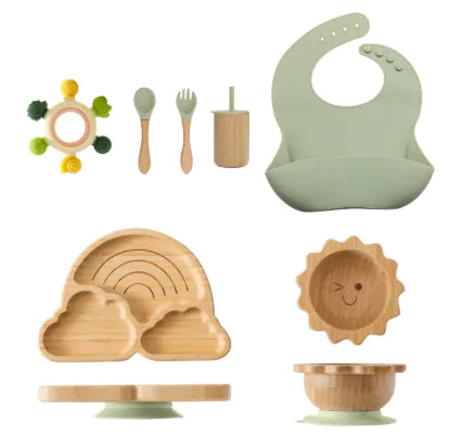 Compass Nordic Style Baby Bamboo Tableware