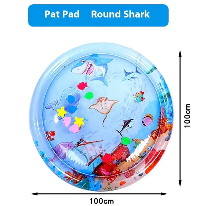 Compass PVC Inflatable Toy Baby Racket Water Cushion